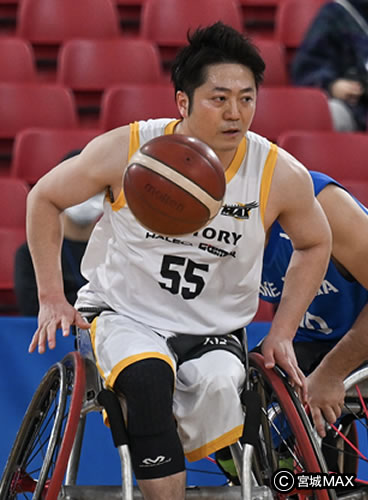 宮城MAX 佐藤裕希（キャプテン）